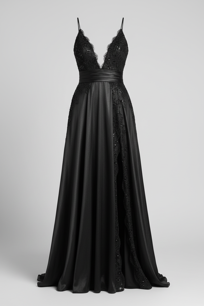 Black Evening Dress