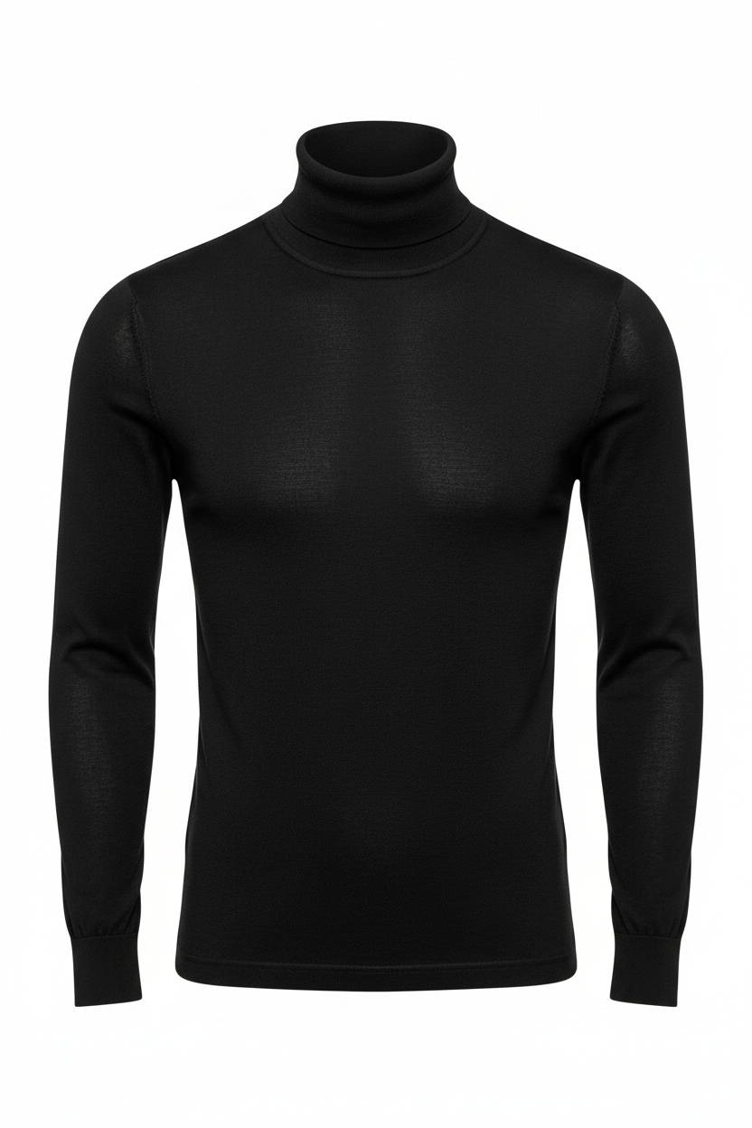 Black Turtleneck 3D